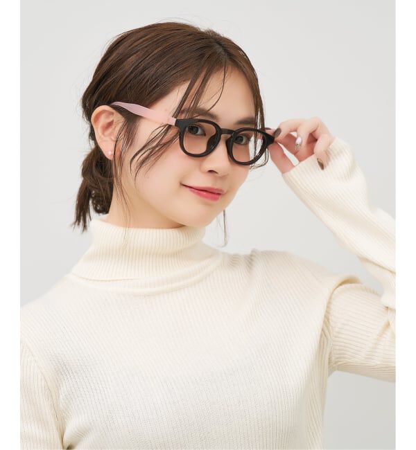  「Zoff｜FRUITS ZIPPER メガネ | フルーツジッパー グッズ 眼鏡 伊達メガネ レンズ交換券付」|メガネ|