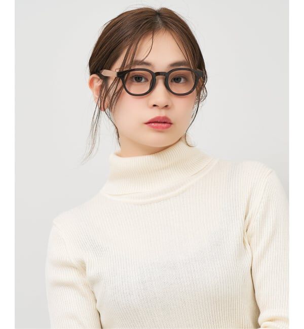  「Zoff｜FRUITS ZIPPER メガネ | フルーツジッパー グッズ 眼鏡 伊達メガネ レンズ交換券付」|メガネ|