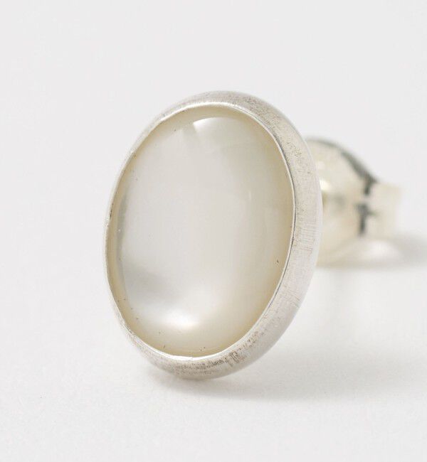 UNITED ARROWS「＜HARPO＞オーバル ピアス」|ピアス|
