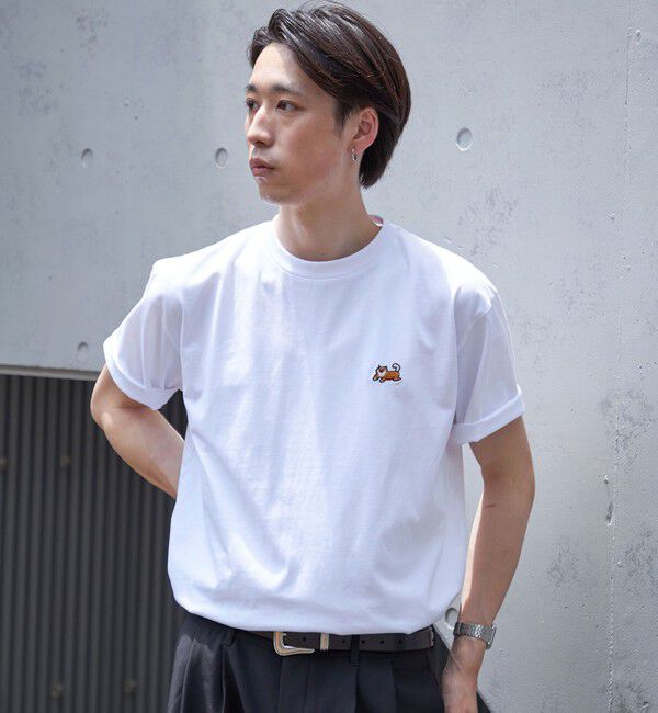 SHIPS「【City Ambient Products別注】Ben Lenovitz: DOG CAT PERSON Tシャツ」|Tシャツ・カットソー|