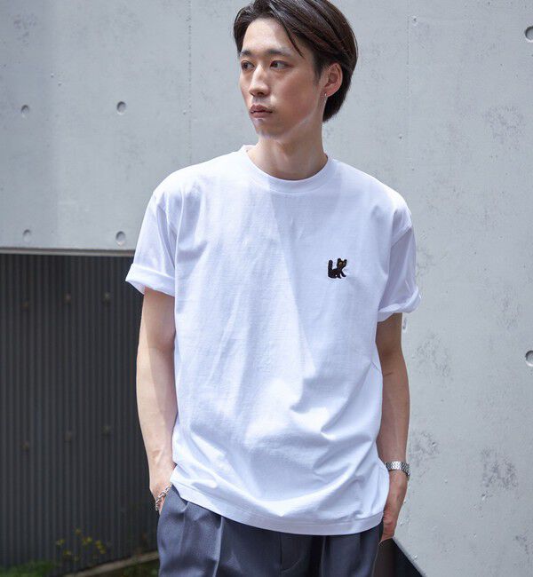 SHIPS「【City Ambient Products別注】Ben Lenovitz: DOG CAT PERSON Tシャツ」|Tシャツ・カットソー|