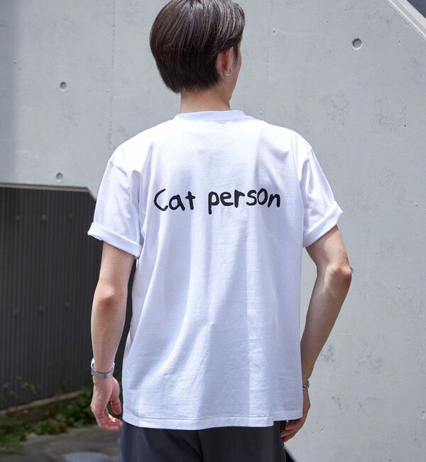 SHIPS「【City Ambient Products別注】Ben Lenovitz: DOG CAT PERSON Tシャツ」|Tシャツ・カットソー|