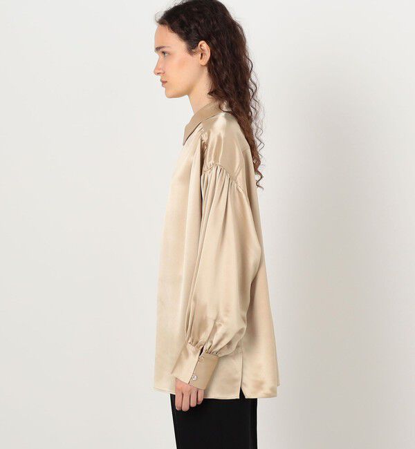 TOMORROWLAND GOODS「BY MALENE BIRGER LEONORA SATIN ブラウス」|シャツ・ブラウス|
