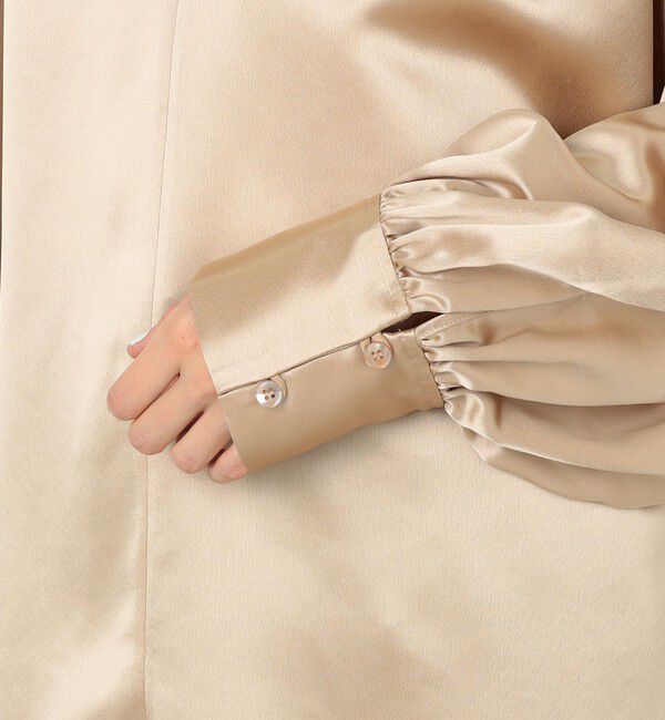 TOMORROWLAND GOODS「BY MALENE BIRGER LEONORA SATIN ブラウス」|シャツ・ブラウス|