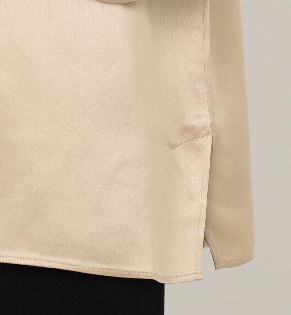TOMORROWLAND GOODS「BY MALENE BIRGER LEONORA SATIN ブラウス」|シャツ・ブラウス|
