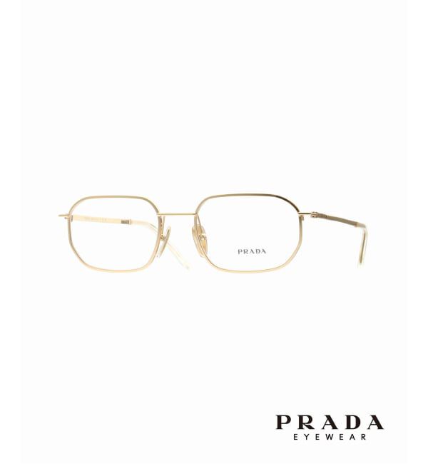 EYETHINK「PRADA D51V5AK1O152 Optical」|メガネ|ゴールド