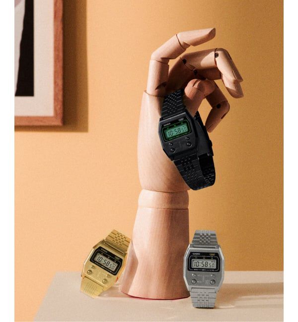 HIROB「Web限定 CASIO PREMIUM A1100B-1JF」|腕時計|