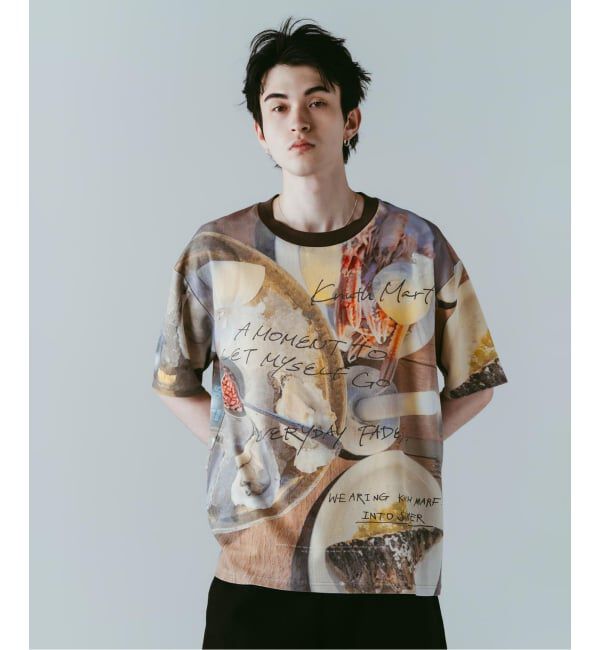 JOINT WORKS「Knuth Marf / クヌースマーフ oyster graphic tee」|Tシャツ・カットソー|