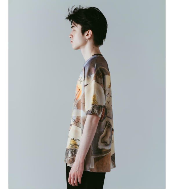 JOINT WORKS「Knuth Marf / クヌースマーフ oyster graphic tee」|Tシャツ・カットソー|