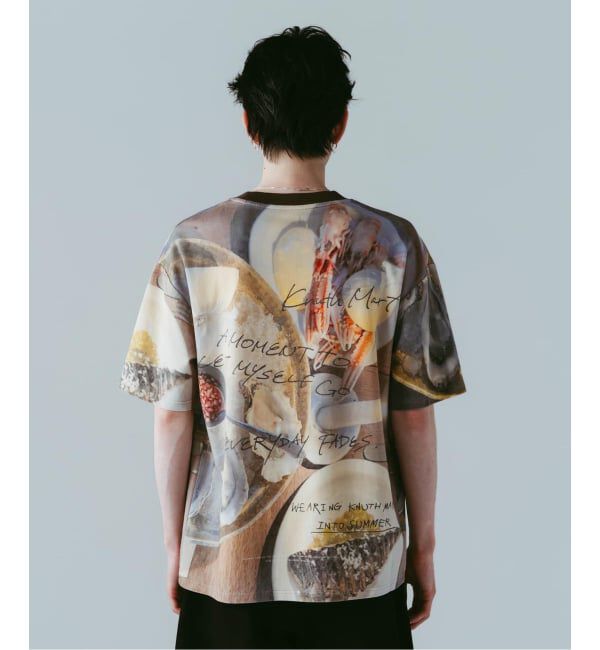JOINT WORKS「Knuth Marf / クヌースマーフ oyster graphic tee」|Tシャツ・カットソー|