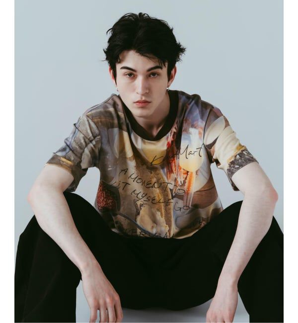 JOINT WORKS「Knuth Marf / クヌースマーフ oyster graphic tee」|Tシャツ・カットソー|