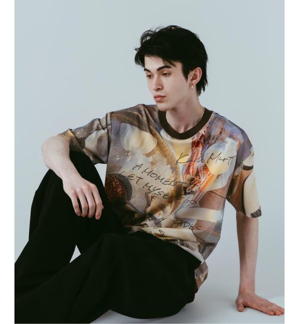 JOINT WORKS「Knuth Marf / クヌースマーフ oyster graphic tee」|Tシャツ・カットソー|