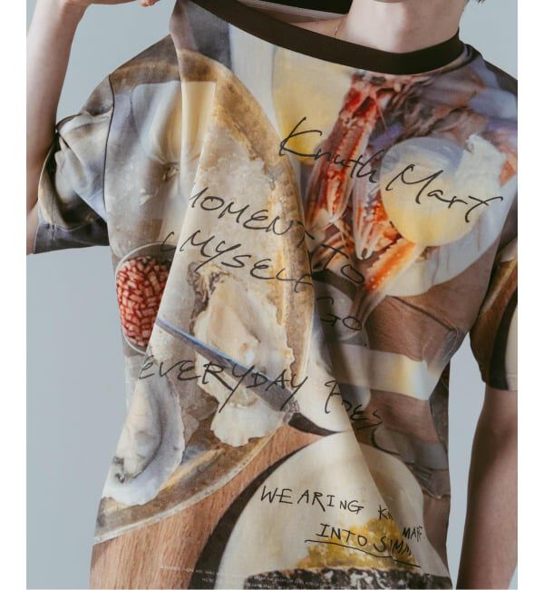 JOINT WORKS「Knuth Marf / クヌースマーフ oyster graphic tee」|Tシャツ・カットソー|