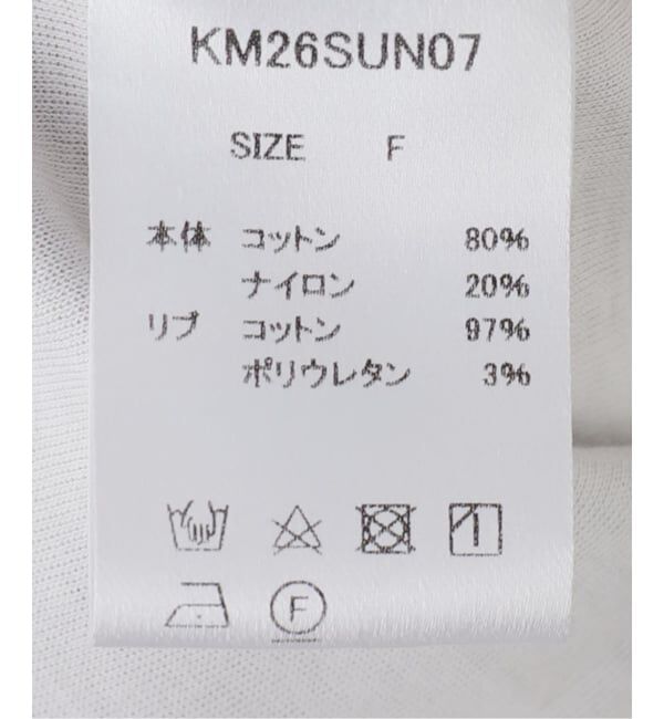 JOINT WORKS「Knuth Marf / クヌースマーフ oyster graphic tee」|Tシャツ・カットソー|