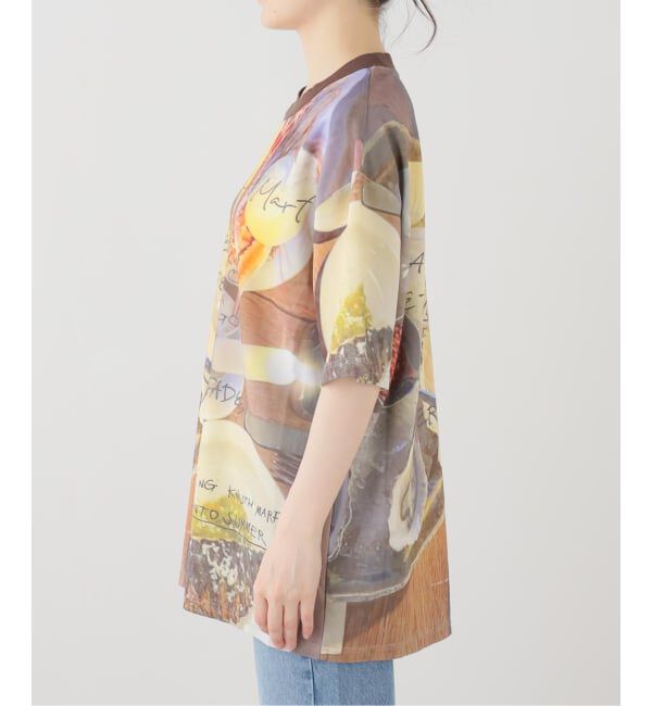 JOINT WORKS「Knuth Marf / クヌースマーフ oyster graphic tee」|Tシャツ・カットソー|