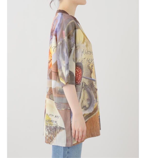 JOINT WORKS「Knuth Marf / クヌースマーフ oyster graphic tee」|Tシャツ・カットソー|