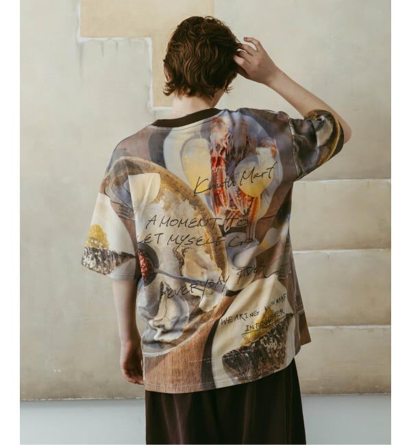 JOINT WORKS「Knuth Marf / クヌースマーフ oyster graphic tee」|Tシャツ・カットソー|