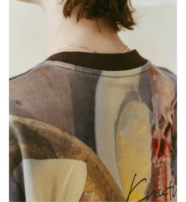 JOINT WORKS「Knuth Marf / クヌースマーフ oyster graphic tee」|Tシャツ・カットソー|