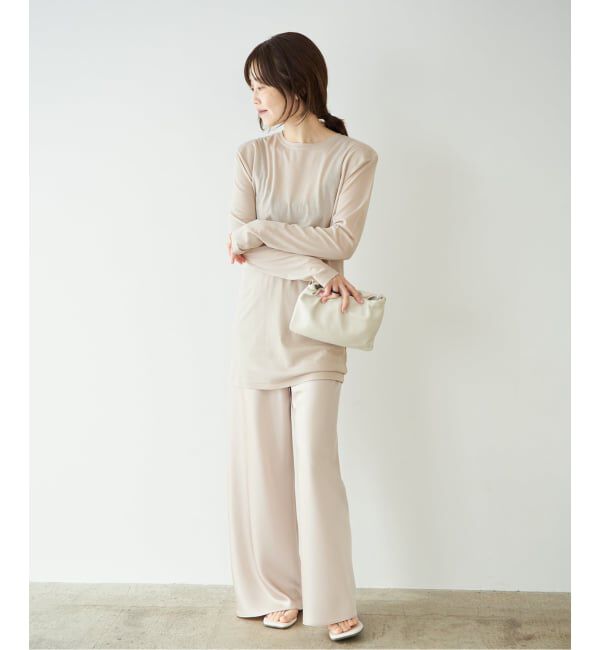 Plage「《追加》SQUARE SHOULDER Tシャツ 2」|Tシャツ・カットソー|