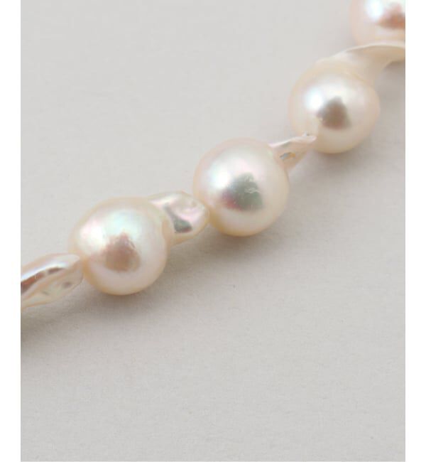 IENA「AYUS/アユス AKOYA BAROQUE PEARL NECKLACE ネックレス  N8-1」|ネックレス|