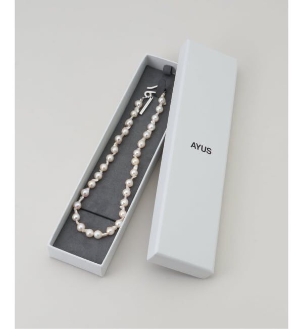 IENA「AYUS/アユス AKOYA BAROQUE PEARL NECKLACE ネックレス  N8-1」|ネックレス|