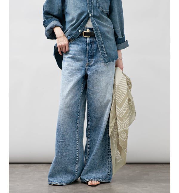 VERMEIL par iena「《追加予約》NEEDBY VINTAGE ニードバイ ヴィンテージ SHIBUYA N1V6V2342」|デニム|ネイビー B
