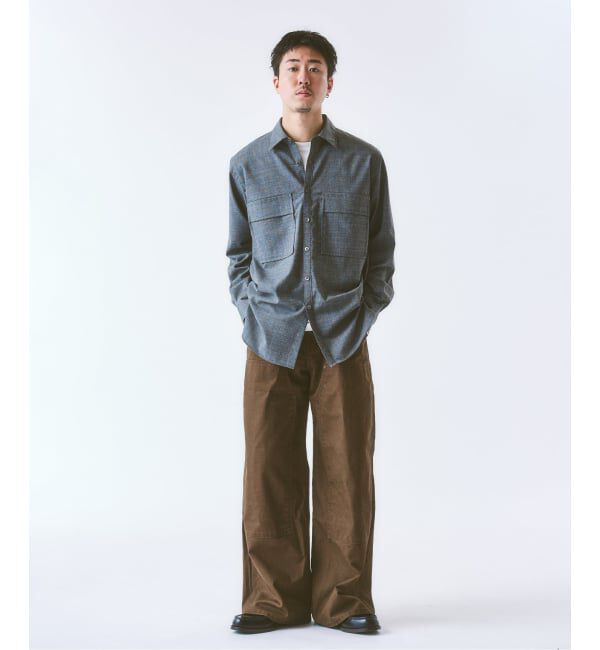 417 EDIFICE「COLON / コロン 417別注 W-POCKET シャツ TW Tropical」|シャツ・ブラウス|