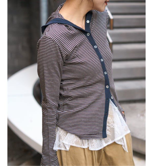 JOURNAL STANDARD「《追加》別注【MILLER/ミラー】 for JOURNAL STANDARDフードリブカーデ」|Tシャツ・カットソー|