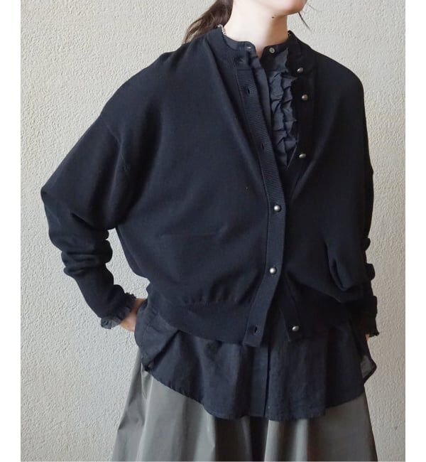 journal standard luxe「ハイツイストテンジク クルーネックカーディガン」|カーディガン|