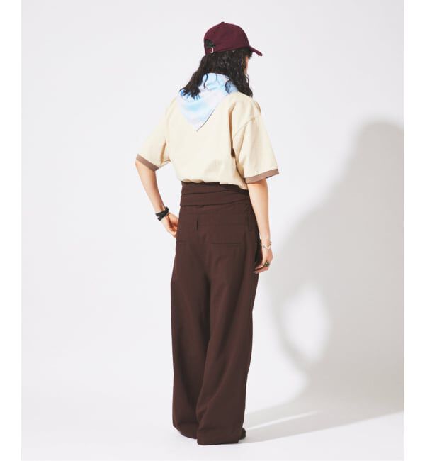 JOURNAL STANDARD「snow peak / スノーピーク 別注 レスティング ドッグ リンガー Tシャツ」|Tシャツ・カットソー|
