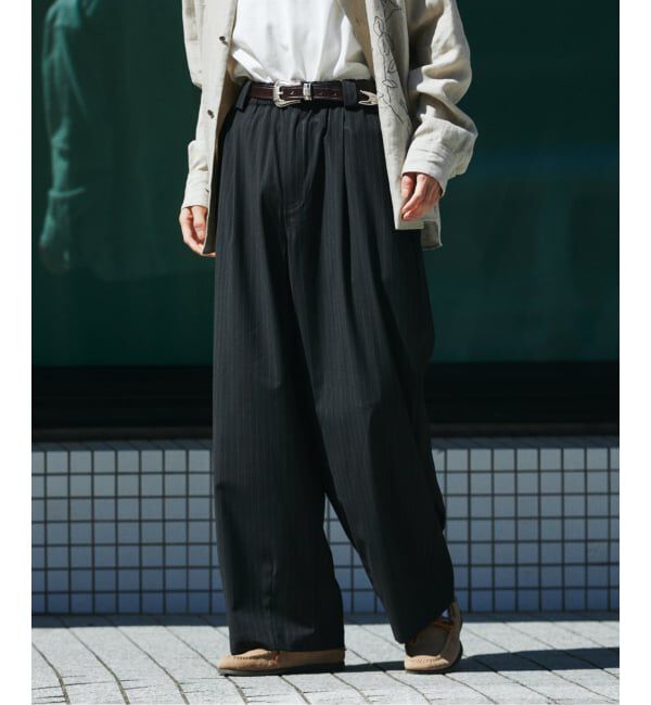 JOURNAL STANDARD「TRモダン ワイド スラックス」|スラックス|