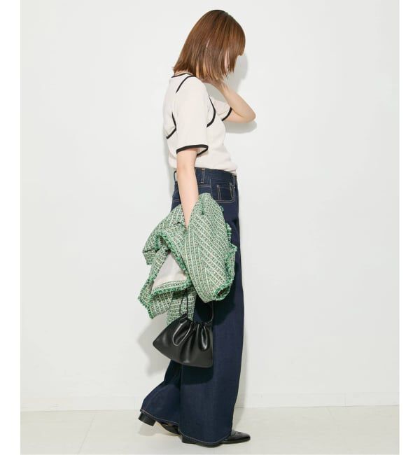 journal standard L'essage「《追加》DRY RIB セットアップトリムTシャツ」|Tシャツ・カットソー|