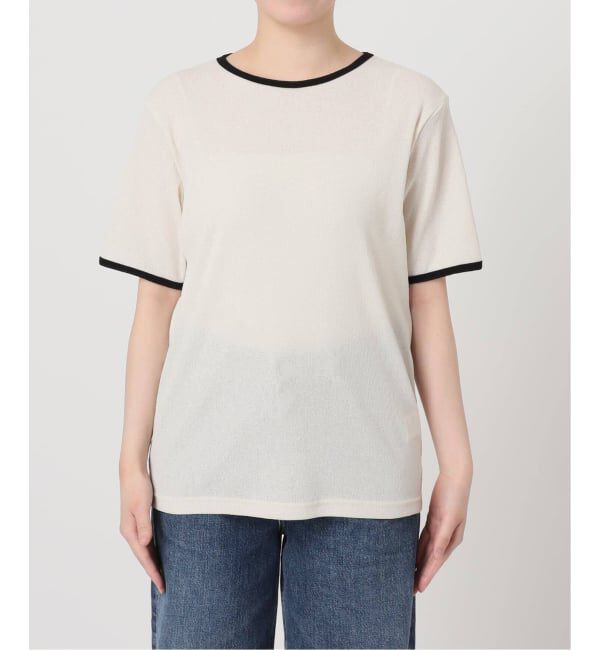 journal standard L'essage「《追加》DRY RIB セットアップトリムTシャツ」|Tシャツ・カットソー|