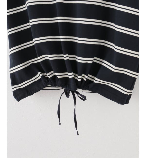 JOURNAL STANDARD relume「《一部WEB限定追加2》フレンチスリーブボーダーTシャツ」|Tシャツ・カットソー|