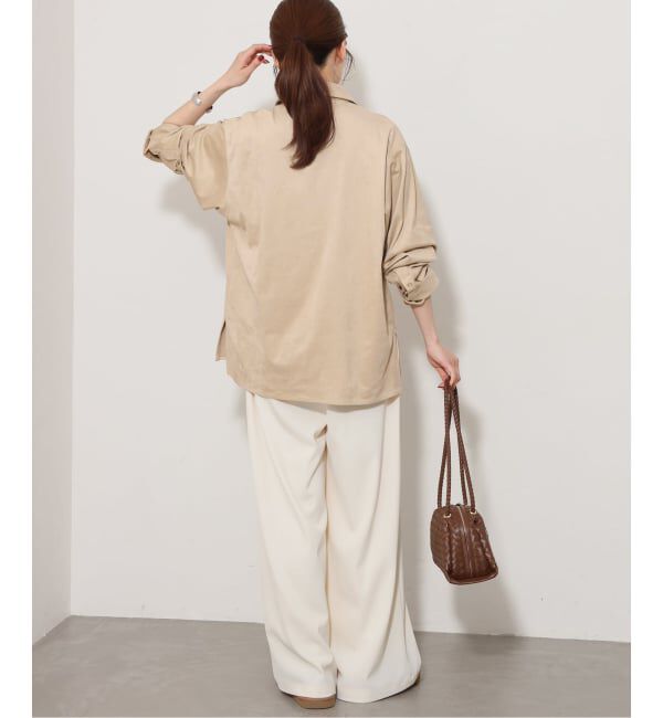 JOURNAL STANDARD relume「《予約》【TORRAZZO DONNA/トラッゾドンナ】カットワークスエードシャツ」|シャツ・ブラウス|