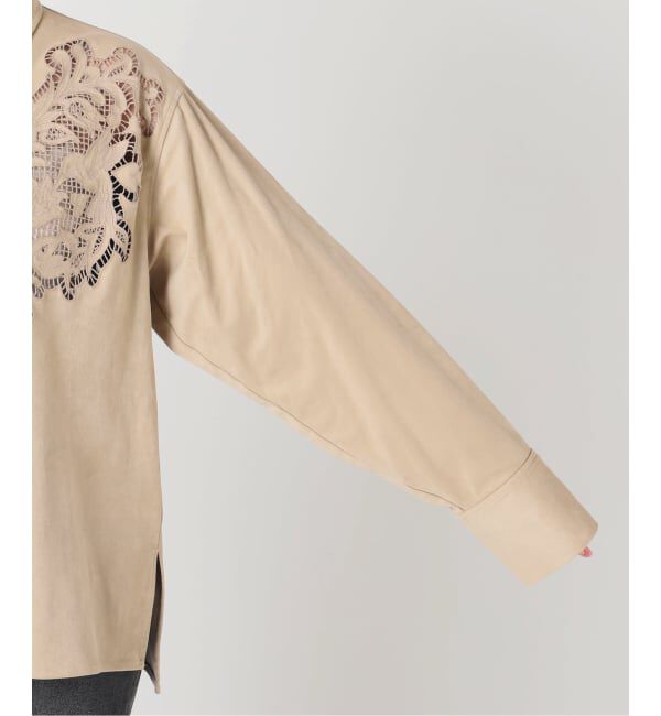 JOURNAL STANDARD relume「《予約》【TORRAZZO DONNA/トラッゾドンナ】カットワークスエードシャツ」|シャツ・ブラウス|