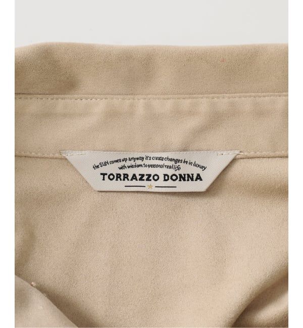 JOURNAL STANDARD relume「《予約》【TORRAZZO DONNA/トラッゾドンナ】カットワークスエードシャツ」|シャツ・ブラウス|