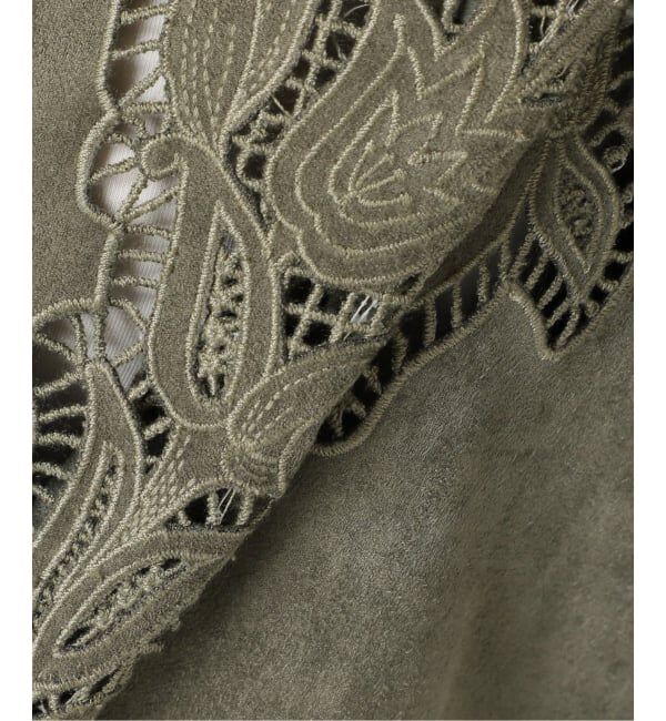 JOURNAL STANDARD relume「《予約》【TORRAZZO DONNA/トラッゾドンナ】カットワークスエードシャツ」|シャツ・ブラウス|
