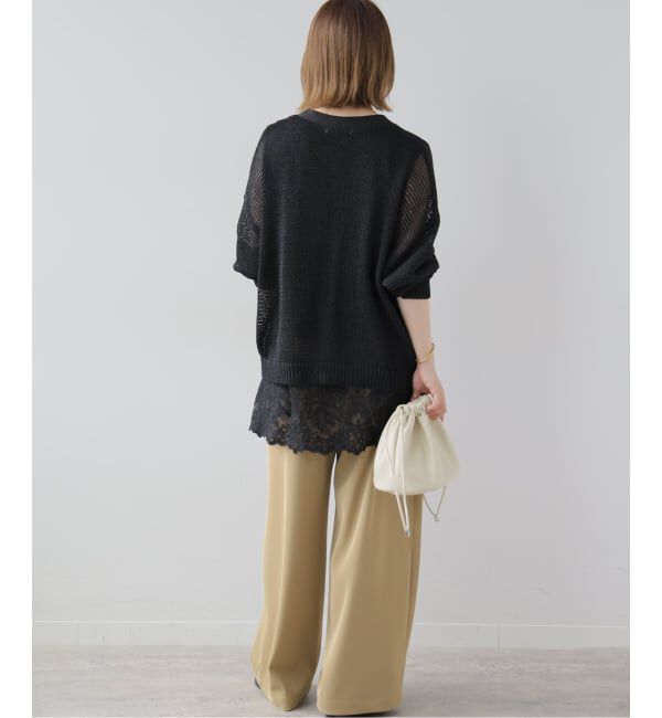JOURNAL STANDARD relume「《予約》ペーパーヤーンミックスカーディガン」|カーディガン|