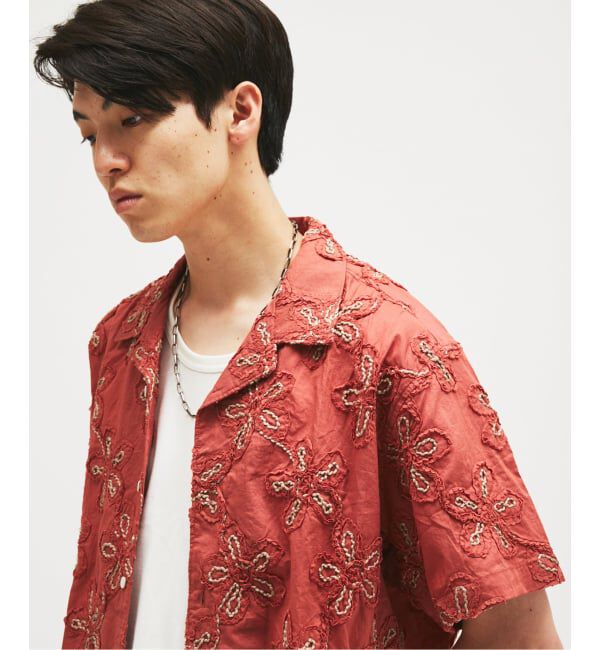 JOURNAL STANDARD「《予約》パフ エンブロイダリー シャツ」|シャツ・ブラウス|