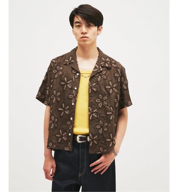JOURNAL STANDARD「《予約》パフ エンブロイダリー シャツ」|シャツ・ブラウス|