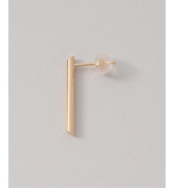 Lilas by Spick&Span「パイプバーピアス K18（両耳）」|ピアス|