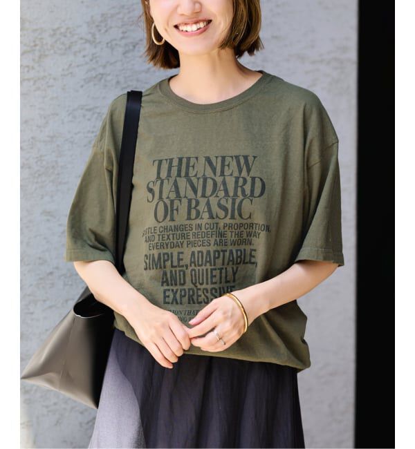 FRAMeWORK「NEW STANDARD TEE」|Tシャツ・カットソー|