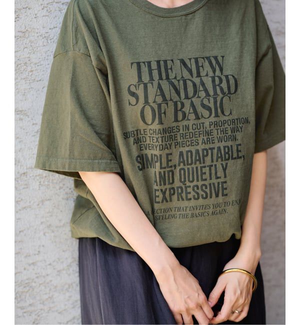 FRAMeWORK「NEW STANDARD TEE」|Tシャツ・カットソー|