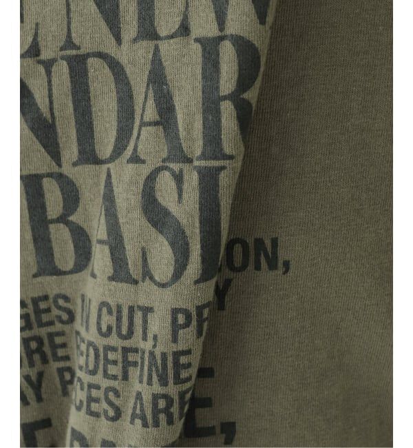 FRAMeWORK「NEW STANDARD TEE」|Tシャツ・カットソー|