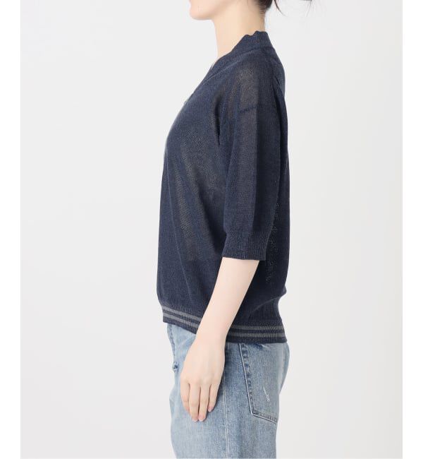 FRAMeWORK「≪予約≫HOWIECLOTHING&times;FRAMeWORKハーフジップニット」|ニット・セーター|