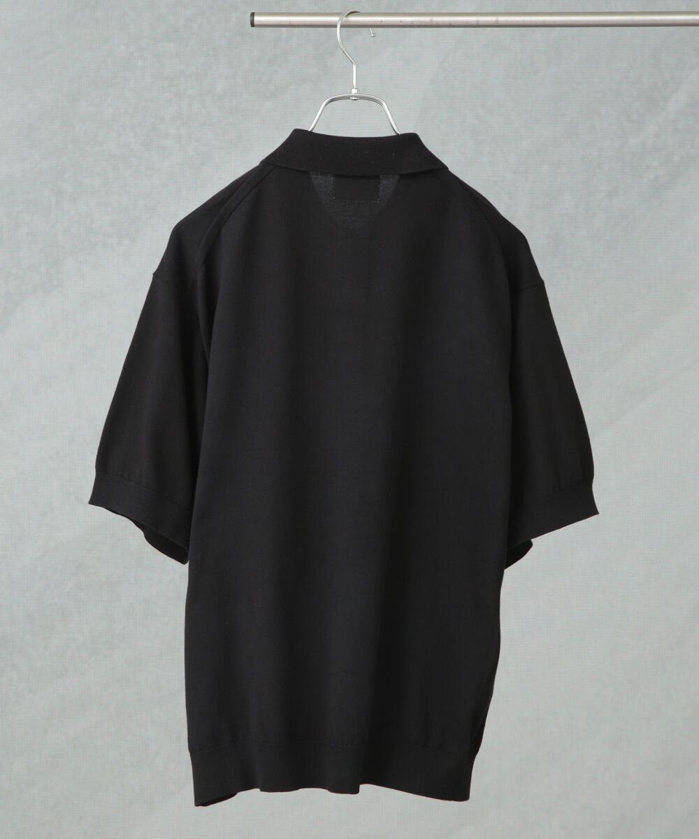 NANO universe「crepuscule/別注 S/S KNIT POLO」|Tシャツ・カットソー|
