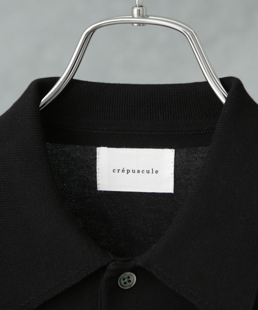 NANO universe「crepuscule/別注 S/S KNIT POLO」|Tシャツ・カットソー|