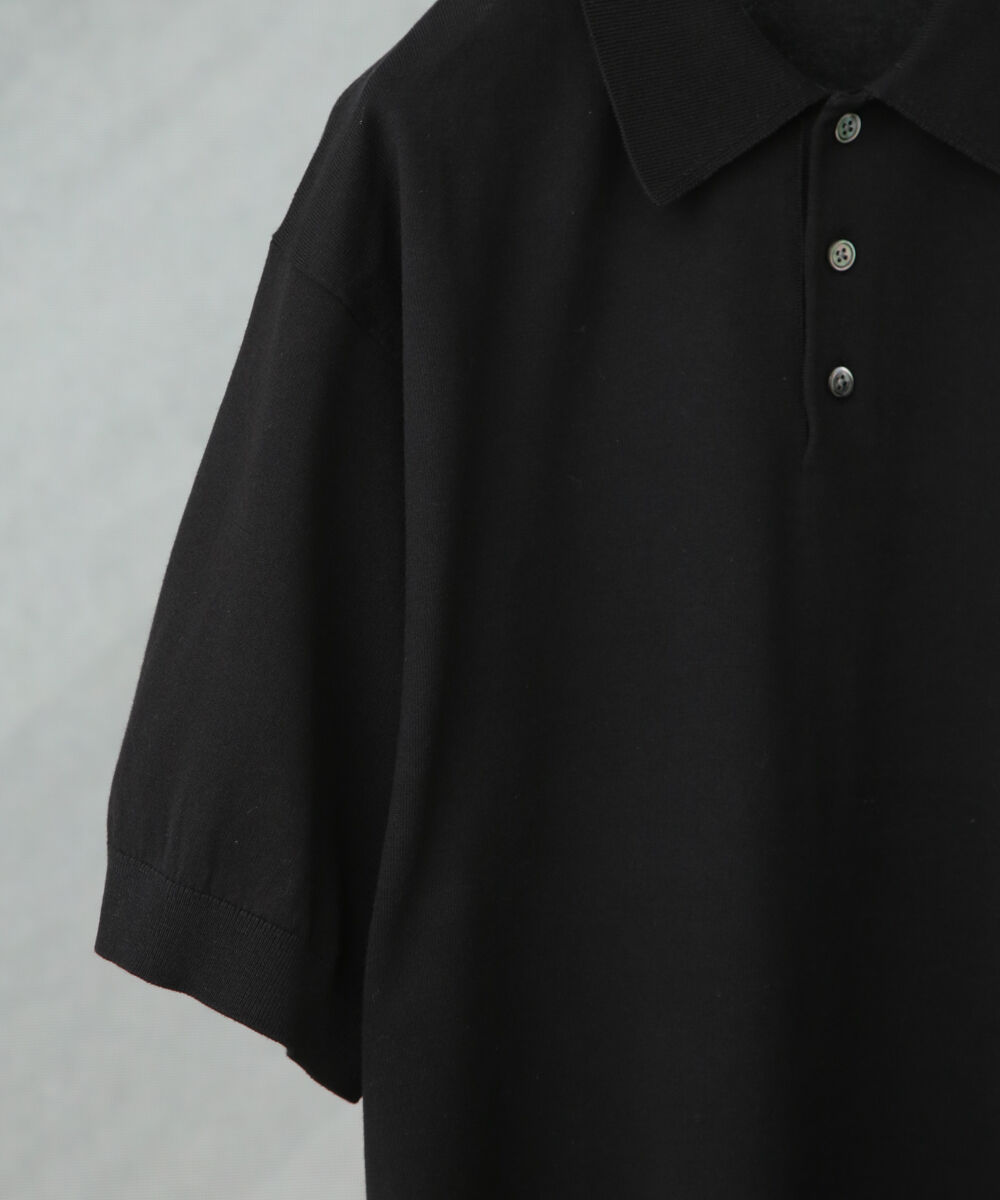 NANO universe「crepuscule/別注 S/S KNIT POLO」|Tシャツ・カットソー|