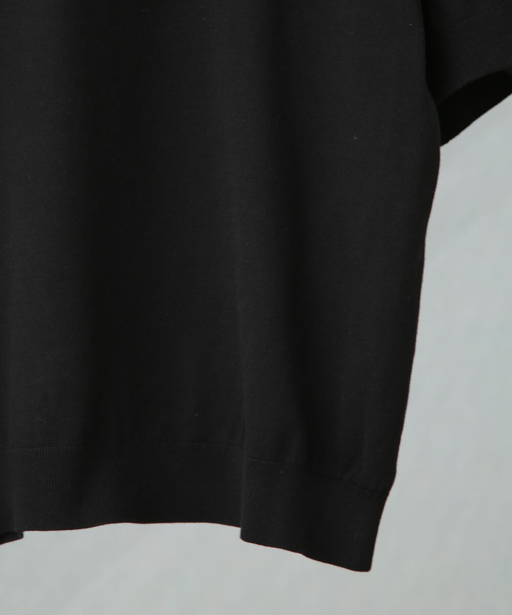 NANO universe「crepuscule/別注 S/S KNIT POLO」|Tシャツ・カットソー|